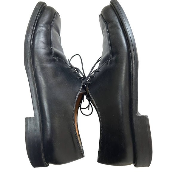 Salvatore Ferragamo Men\'s Black Lace Up Dress Shoes sz 9.5 D main image 5